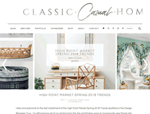 Tablet Screenshot of classiccasualhome.com